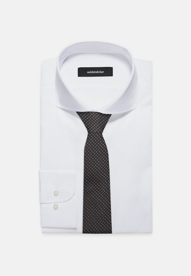 Large (7cm) Tie Small pattern in Black |  Seidensticker Onlineshop