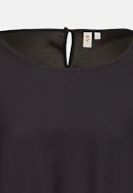 Shirtbluse Uni in Schwarz |  Seidensticker Onlineshop