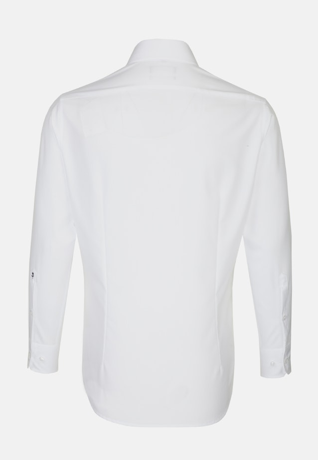 Shaped Business Hemd Uni in Weiß |  Seidensticker Onlineshop
