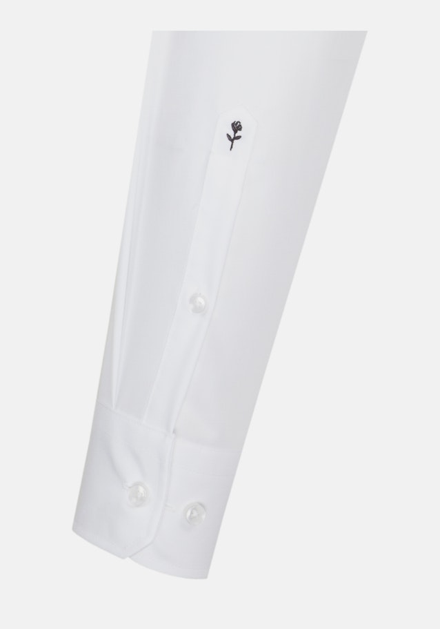 Shaped Business Hemd Uni in Weiß | Seidensticker Onlineshop
