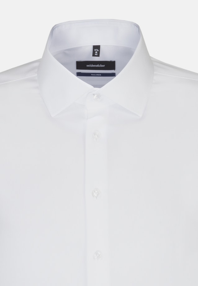 Shaped Business Shirt Uni in White |  Seidensticker Onlineshop