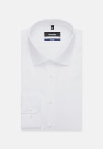 Shaped Business Hemd Uni in Weiß |  Seidensticker Onlineshop