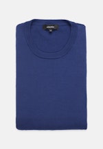 Pullover Uni in Mittelblau |  Seidensticker Onlineshop