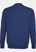 Pullover Uni in Mittelblau |  Seidensticker Onlineshop