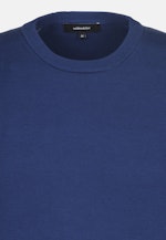 Pullover Uni in Mittelblau |  Seidensticker Onlineshop