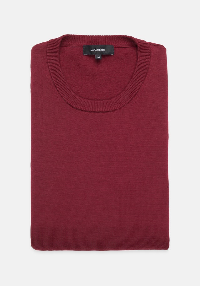 Pullover Uni in Rot | Seidensticker Onlineshop