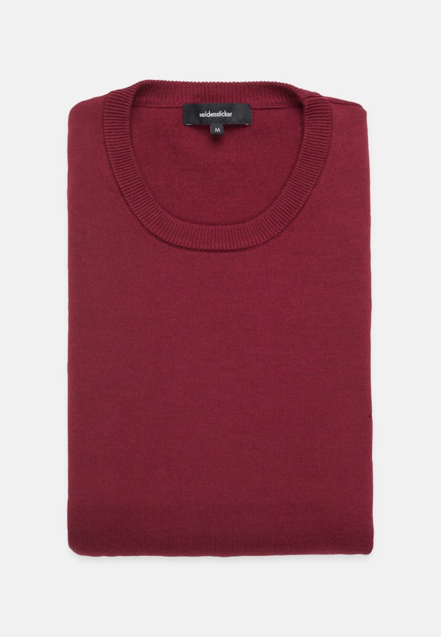 Pullover Uni in Rot |  Seidensticker Onlineshop