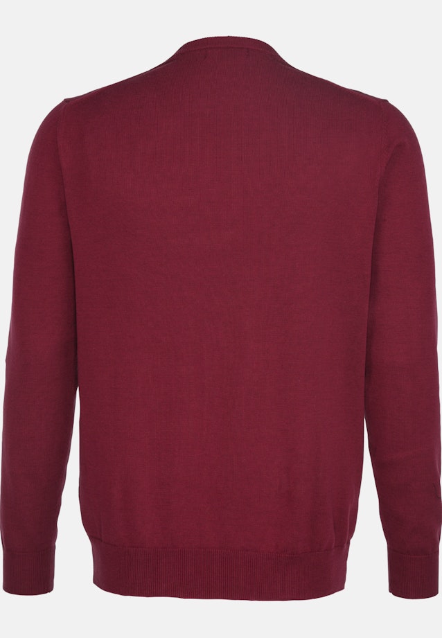 Pullover Uni in Rot |  Seidensticker Onlineshop