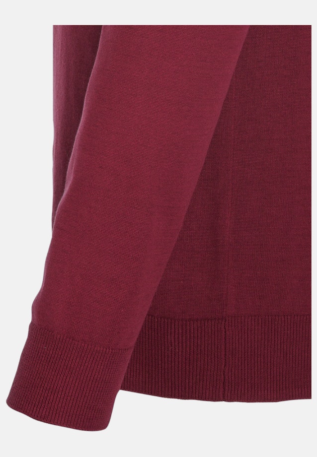 Pullover Uni in Rot |  Seidensticker Onlineshop