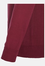 Pullover Uni in Rot |  Seidensticker Onlineshop