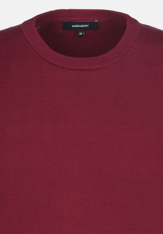 Pullover Uni in Rot | Seidensticker Onlineshop