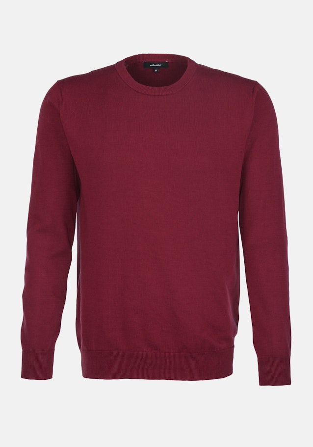 Pullover Uni in Rot | Seidensticker Onlineshop