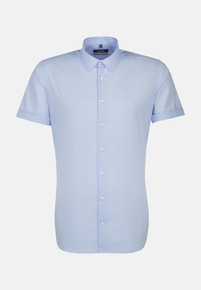 X-Slim Business Shirt Plain in Light Blue |  Seidensticker Onlineshop