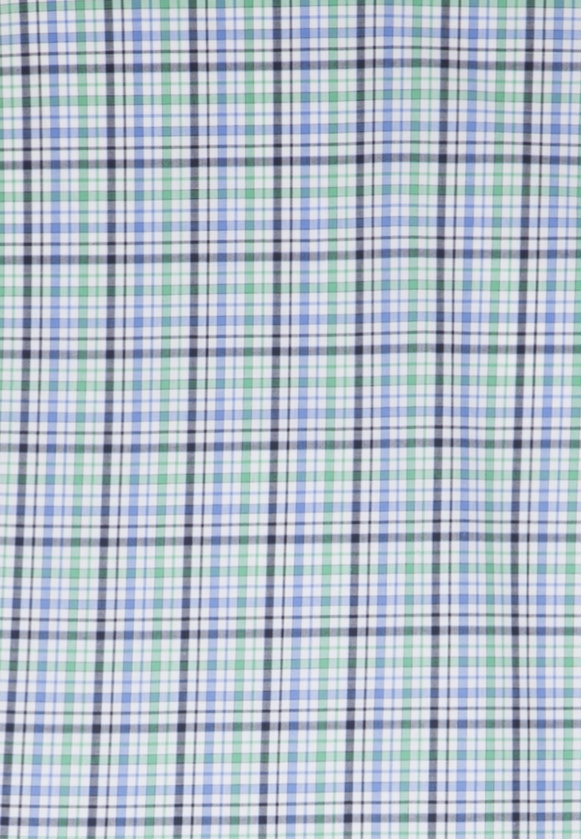 Regular Business Shirt Check in Green |  Seidensticker Onlineshop