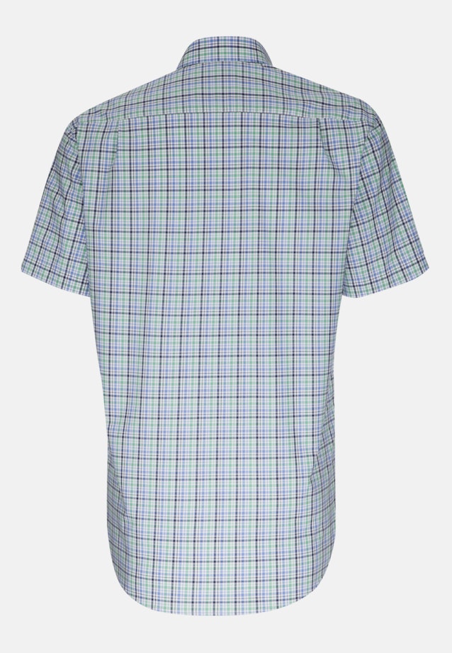 Regular Chemise Business Carreaux in Vert |  Seidensticker Onlineshop