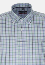 Regular Business Shirt Check in Green |  Seidensticker Onlineshop