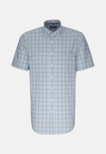 Regular Business Shirt Check in Green |  Seidensticker Onlineshop