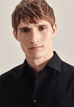 Regular Business Hemd Uni in Schwarz |  Seidensticker Onlineshop