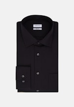 Regular Business Hemd Uni in Schwarz |  Seidensticker Onlineshop