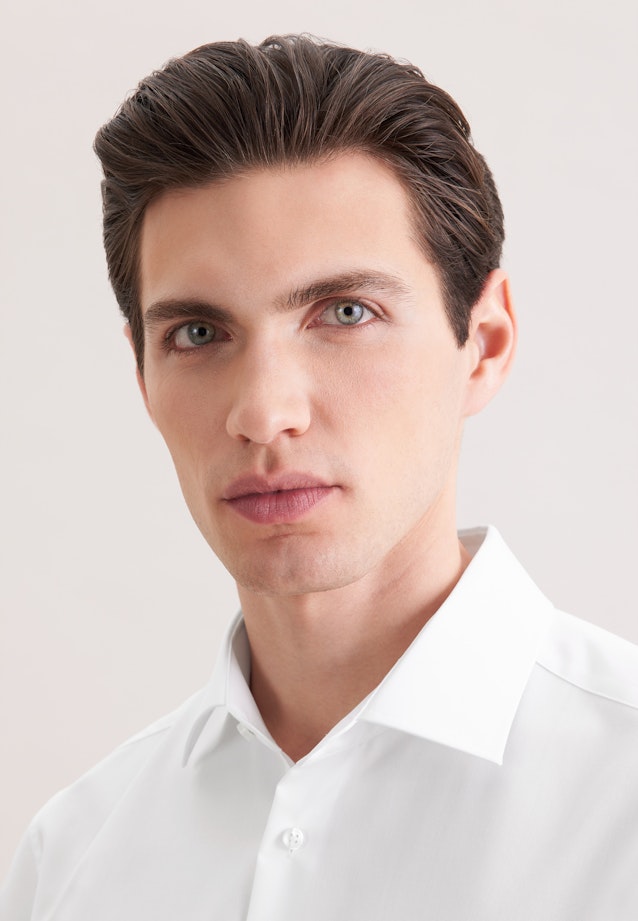Regular Business shirt Uni in White |  Seidensticker Onlineshop