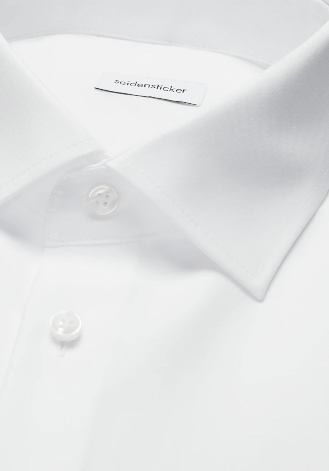 Regular Business Hemd Uni in Weiß | Seidensticker Onlineshop