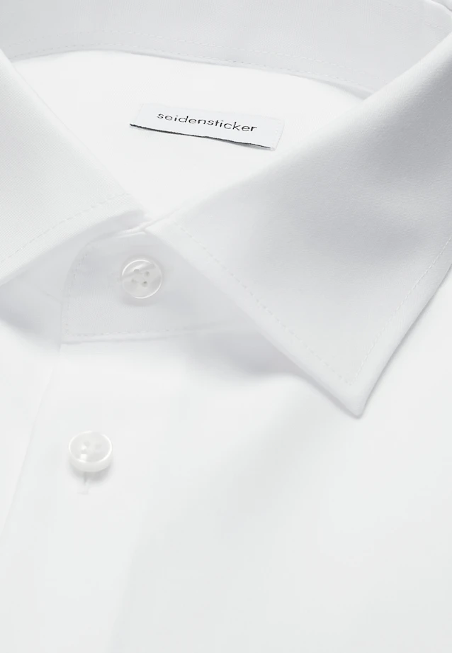 Regular Business shirt Uni in White |  Seidensticker Onlineshop