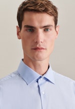 Regular Chemise d'affaires Uni in Bleu Clair |  Seidensticker Onlineshop