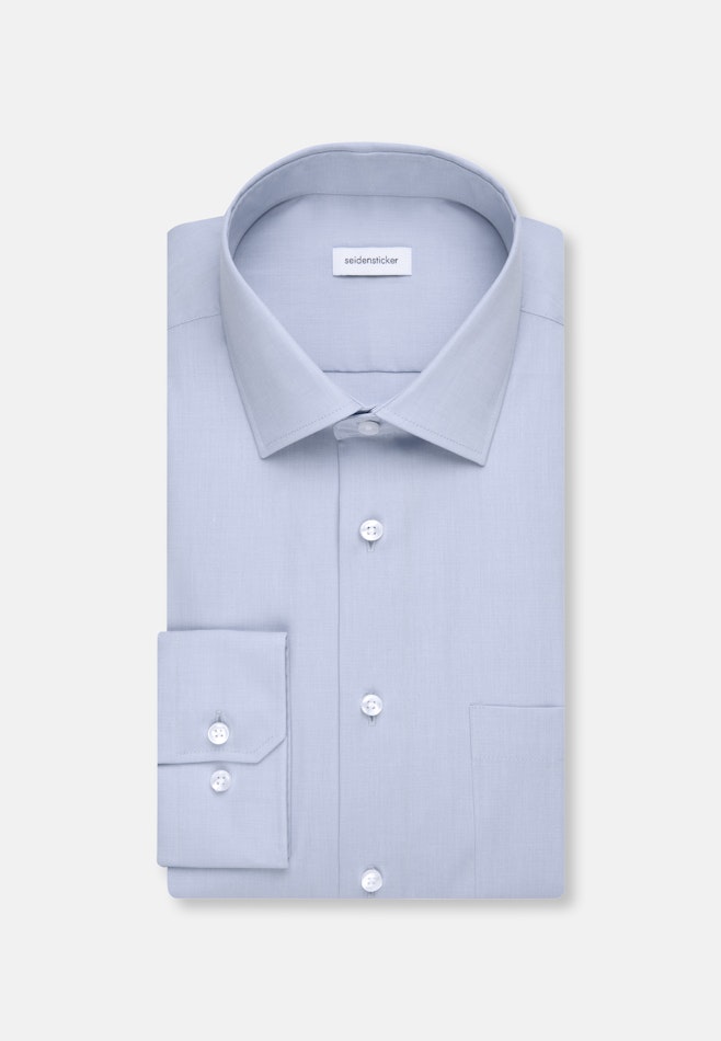 Regular Business shirt Uni in Light Blue | Seidensticker online shop