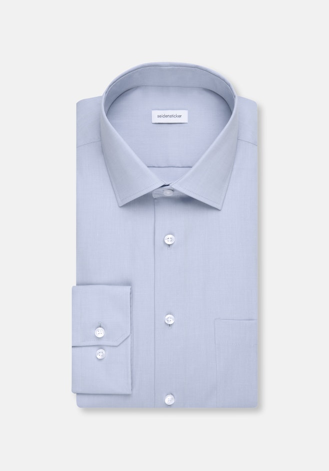 Regular Business shirt Uni in Light Blue | Seidensticker online shop