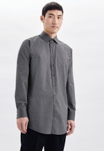 Regular Business Hemd Uni in Schwarz |  Seidensticker Onlineshop