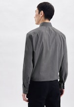 Regular Business Hemd Uni in Schwarz |  Seidensticker Onlineshop