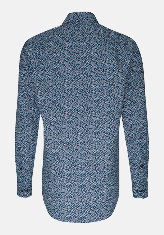 Chemise Business Regular Popeline Col Kent in Turquoise |  Seidensticker Onlineshop