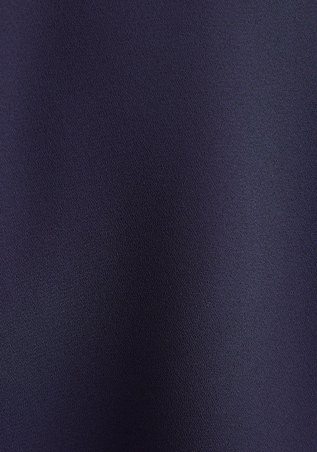 Wickelbluse Uni in Dunkelblau | Seidensticker Onlineshop