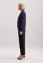 Wickelbluse Uni in Dunkelblau |  Seidensticker Onlineshop