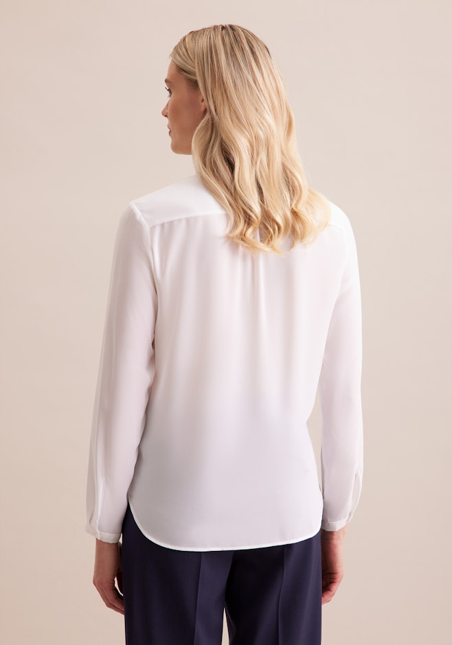Blouse cache-cœur dans Blanc | Boutique en ligne Seidensticker