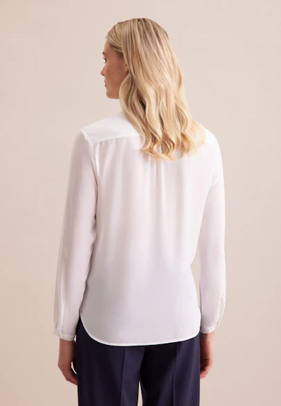 Wickelbluse in Weiß |  Seidensticker Onlineshop