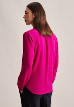 Crepe Wraparound Blouse in Pink |  Seidensticker Onlineshop