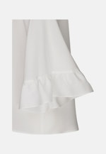 Regular fit Shirtbluse Uni in Weiß |  Seidensticker Onlineshop