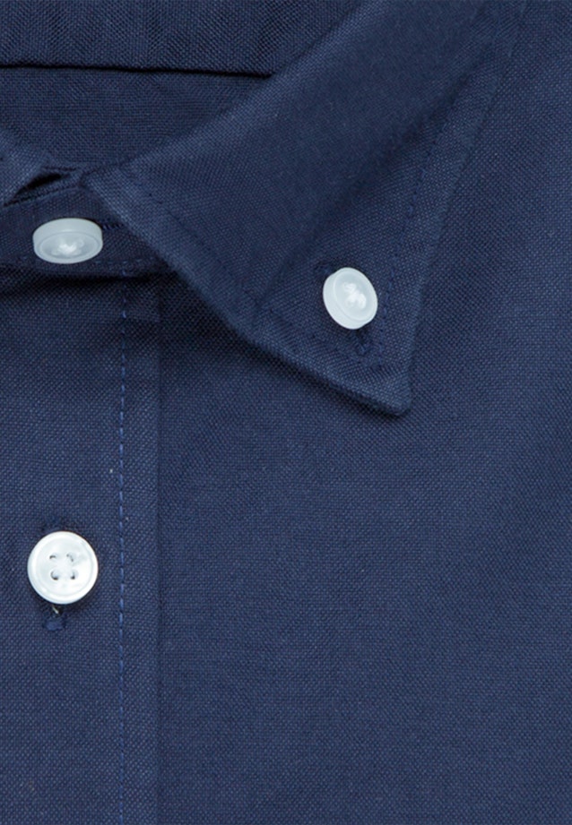 Oxford Business Hemd in Shaped mit Button-Down-Kragen in Dunkelblau |  Seidensticker Onlineshop