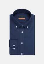 Oxford Business Hemd in Shaped mit Button-Down-Kragen in Dunkelblau |  Seidensticker Onlineshop