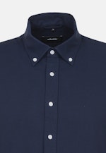 Oxford Business Hemd in Shaped mit Button-Down-Kragen in Dunkelblau |  Seidensticker Onlineshop