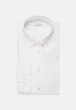 Chemise Business Shaped Oxford Col Boutonné in Blanc |  Seidensticker Onlineshop