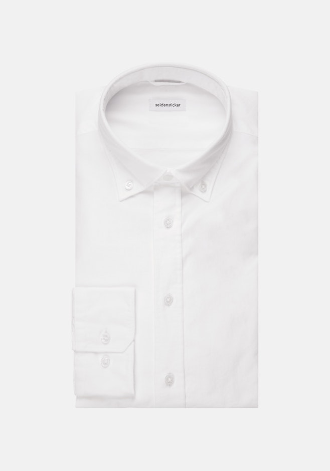 Shaped Chemise d'affaires Uni dans Blanc | Boutique en ligne Seidensticker