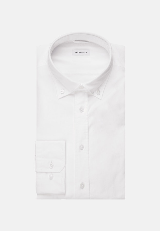 Shaped Chemise d'affaires Uni dans Blanc | Boutique en ligne Seidensticker