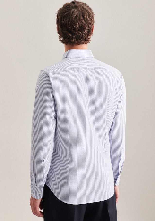 Business overhemd in X-Slim with Button-Down-Kraag in Lichtblauw | Seidensticker Onlineshop