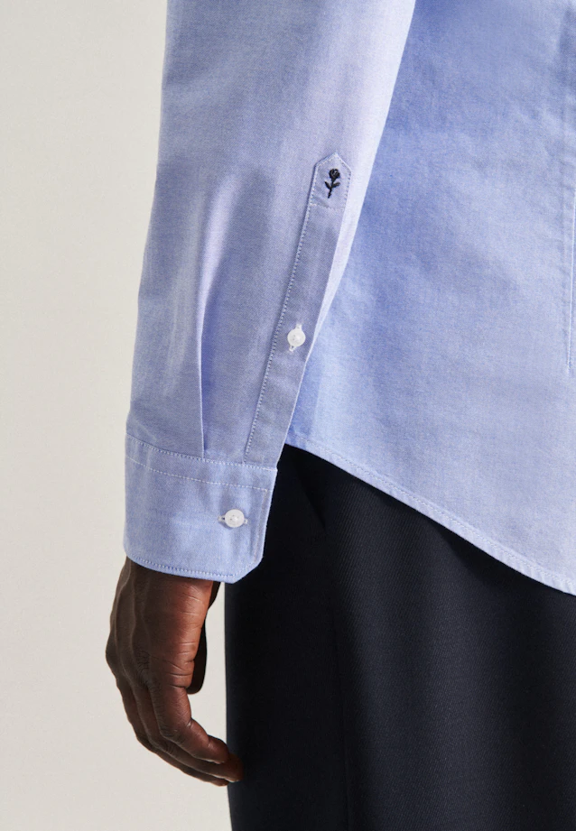 Slim Chemise d'affaires Uni in Bleu Clair |  Seidensticker Onlineshop