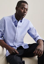 Slim Chemise d'affaires Uni in Bleu Clair |  Seidensticker Onlineshop