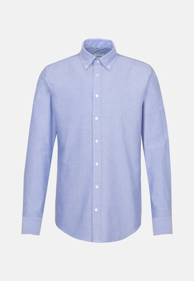 Oxford Business Hemd in Slim mit Button-Down-Kragen in Hellblau |  Seidensticker Onlineshop