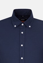 Oxford Business Hemd in Slim mit Button-Down-Kragen in Dunkelblau |  Seidensticker Onlineshop