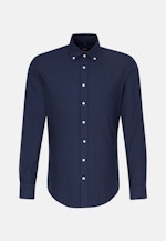 Oxford Business Hemd in Slim mit Button-Down-Kragen in Dunkelblau |  Seidensticker Onlineshop